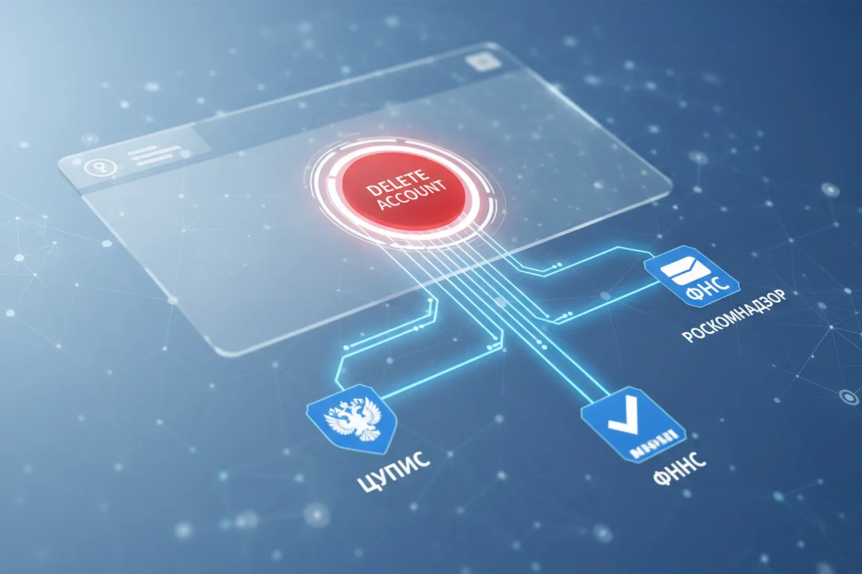 Как удалить аккаунт из БК в 2026 году: инструкция для легального рынка — иллюстрация