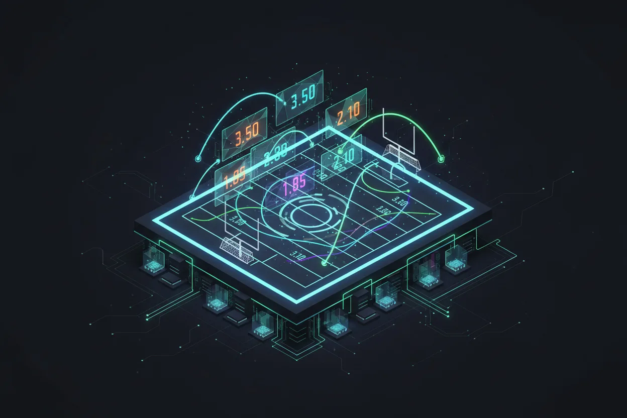 Движение линий в футболе